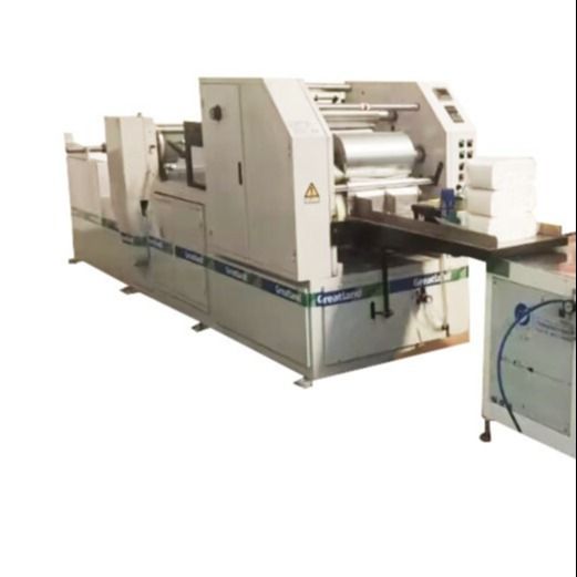 Folded 125*175mm Automatic Paper Napkin Machine 380V 50HZ