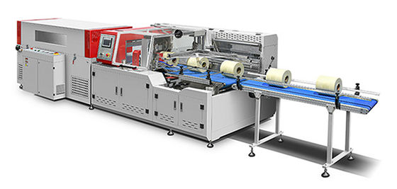 Maxi Rolls Shrink Toilet Roll Packing Machine Reciprocating