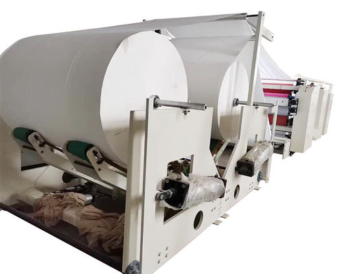 Pneumatic Emboss V Fold 200x200mm Paper Napkin Packing Machine PLC Inverter Control