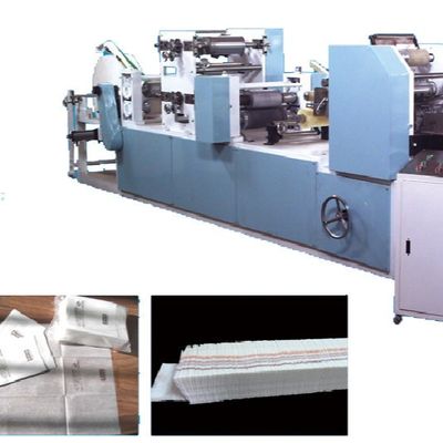 4KW 380V Paper Napkin Machine Napkin Folder Machine 400 Sheets Per Min