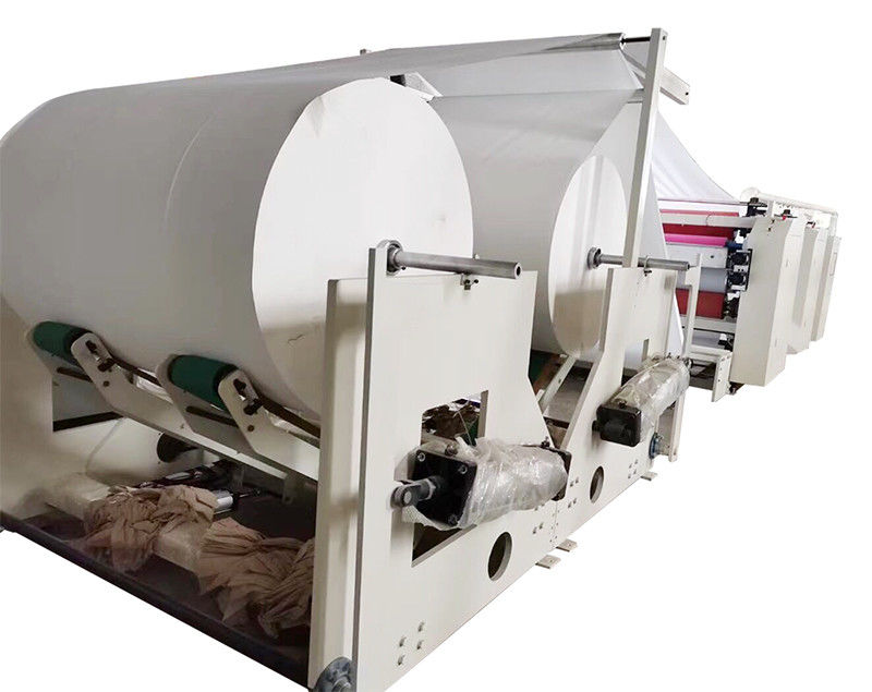 PLC Control V-Fold Paper Napkin Kitchen Roll Making Machine 90-100m/Min