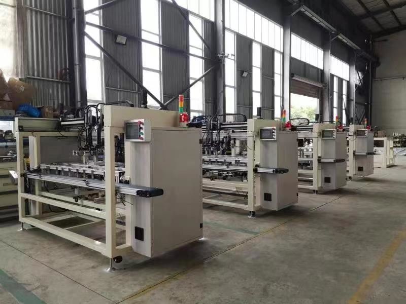 PLC Control Facial Tissue Paper Machine Automatic Transfer 14 Logs Per Min