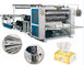 China V - Fold 6 Line Automatic Paper Folding Machine , Paper Napkin Folding Machine exporter