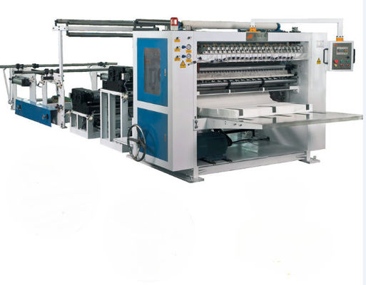 China N - Fold 7 Line Auto Paper Folding Machine With Siemens PLC And HMI factory