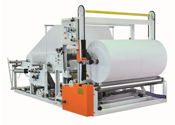 China Automatic Jumbo Paper Roll Slitter Rewinder Electronic Speed Regulation factory