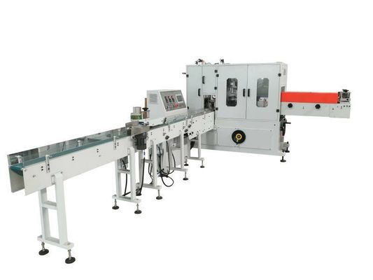 China Thin Paper Napkin Packing Machine With Simens PLC / Servo / Inverter Control factory