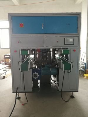 China Double Lane Tissue Paper Converting Machine 3 Servo Control Rotary Cutting factory