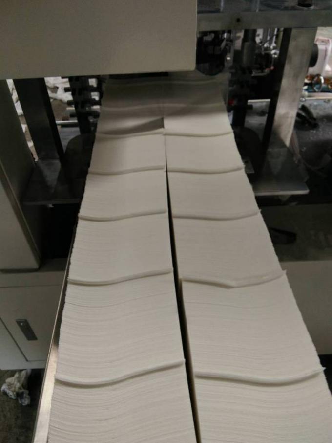 Quarter Fold Mechanical Paper Napkin Manufacturing Machine 230*230mm